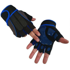 Gants de sport élégants pour la gym et l'entraînement, gants de musculation demi-doigts avec support de poignet, logo personnalisé, gants confortables - Product Image 1
