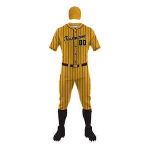 Customized Sublimation Men Baseball Uniform Sport Wear Button <b>Down</b> Baseball Uniform For Online Sale - Product Image 2