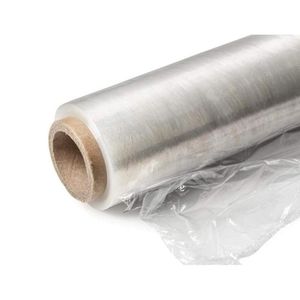 4 rotoli 12 "x 2000" pellicola di plastica bianca elasticizzata a mano soffiata 60 Gauge resistente allo strappo per Pallet strizzacervelli in movimento - Product Image 5