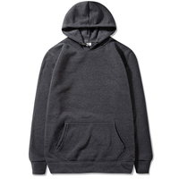 Hoodie Pria Kasual Klasik Musim Dingin dengan Kain Katun 100% Ramah Lingkungan dan Bernapas, Desain Dapat Disesuaikan
