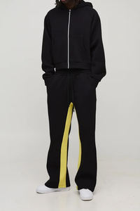 2026 Meilleures ventes Survêtements oversize délavés à l'acide, comprenant un sweat à capuche à taille élastique et un pantalon ample, pour les activités de plein air et les voyages, prix de gros - Product Image 3