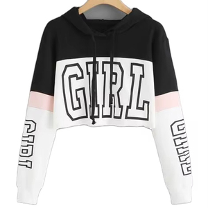เสื้อฮู้ดผู้หญิงคุณภาพสูงสำหรับฤดูหนาว แบบเรียบง่าย มีฮู้ด ระบายอากาศได้ดี บุด้วยผ้าฝ้ายขนแกะ พิมพ์ลายด้านหน้าได้ตามต้องการ เนื้อผ้านุ่ม - Product Image 1