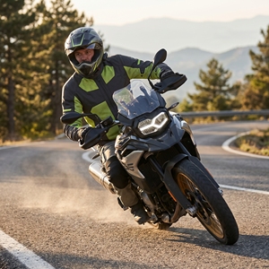 Premium Mesh Motorcycle <b>Jacket</b> Men Breathable Riding <b>Jacket</b> Protective <b>Biker</b> Gear Summer Airflow <b>Jacket</b> - Product Image 1