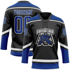 Custom Printed <b>Ice</b> Hockey Jersey 100% Polyester Sublimation Windproof Breathable Eco-Friendly OEM Wholesale Rate Premium Quality - Product Image 2
