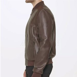 Chaqueta de Cuero para Hombre de Talla Grande al por Mayor, Chaqueta de Cuero para Hombre para Uso en Exteriores, Diseño Nuevo de Alta Calidad - Product Image 3