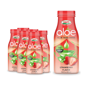 Aloe Vera Natural con Jugo de Frutas Sin Azúcar, Jugo de Aloe en Botella de 500 ml con Pulpa, Bebidas, Jugo de Frutas y Verduras Nawon - Product Image 6
