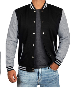Blouson universitaire 2026 le plus vendu avec broderie nom et numéro – Vente en gros – Fabricant de blousons de baseball scolaires - Product Image 1