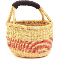 Nouveau best-seller Galaximex Bolga Basket en jonc de mer, multifonctionnel, pour rangement et décoration intérieure, design tendance, personnalisable