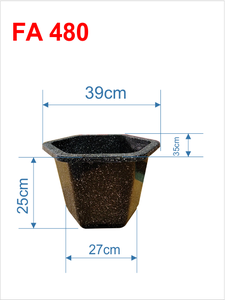 กระถางปลูกต้นไม้ทรงกระบอกทำจากพลาสติกทนทานสำหรับเรือนเพาะชำ - Product Image 6