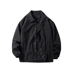 Vintage Style Windbreaker <b>Jacket</b> Retro Color Block Windproof <b>Lightweight</b> Outdoor Coat Custom Logo Embroidered Streetwear Fashion - Product Image 6