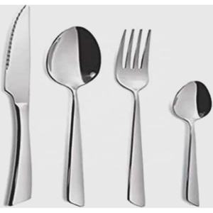 Conjunto de cubertería de lujo para fiesta de boda, Logo personalizado, mango de diseño increíble, pulido de espejo, de acero inoxidable - Product Image 2