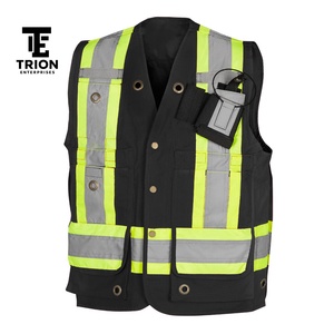 Chaqueta de Seguridad Ligera para Hombre con Logotipo Personalizado al por Mayor, Chaleco de Trabajo Cómodo para Exteriores, Servicio OEM - Product Image 2