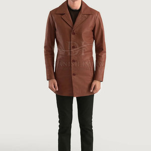 Chaqueta de Cuero para Hombre, Precio Razonable, 100% Cuero, Material Duradero, de la Mejor Calidad, Transpirable, Gran Venta - Product Image 3