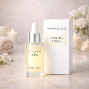 OEM/ODM Korean Vitamin C 23% & B5 Whitening Anti-Aging Brightening Face Serum Private Label Custom Skincare Made in Korea - Product Image 4