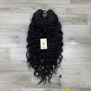 วิกผมแท้เวียดนามแบบ U-Part ลอนคลาย  พร้อมผมด้านหน้าแบบ HD Lace Swiss 5x5  จัดเรียงเกล็ดผมตามธรรมชาติ  รับผลิตตามสั่งขายส่ง - Product Image 6