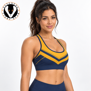Sports Bra High Support Racerback Front Quick Dry Material Secure Fit Breathable Comfort for Women Running Fitness Training <b>Gym</b> - Product Image 5