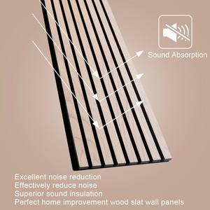 Paneles Acústicos de MDF para Paredes de Dormitorios y Oficinas - Diseño Moderno, Ecológico, Absorción de Sonido - Product Image 2