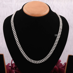 Collar Unisex Miami Cuban Link de 14 mm, Chapado en Oro Sólido de 14K, con Diamantes Naturales de Corte Brillante y Moissanita, Estilo Rapper, Hip Hop, Lujoso, para Fiestas - Product Image 2