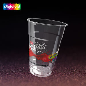 Meilleur gobelet en plastique personnalisé à faible MOQ, impression rapide et colorée, diamètre 90 mm, 500 ml - Product Image 3