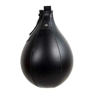 Sac de frappe en cuir robuste avec double ballon de vitesse pour l'entraînement de boxe en salle de sport, durable SI-SBB-06 - Product Image 4