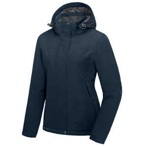 Warm Thick <b>Waterproof</b> Winter Quilted Trench <b>Jacket</b> for Men Women Hooded Design Stand Collar Knitted - Product Image 1