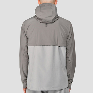 Unisex Custom 2-Piece Winter Windbreaker Tracksuit - Lightweight Zip-Up Nylon Hooded <b>Jacket</b> <b>and</b> <b>Trouser</b> Streetwear <b>Set</b> - Product Image 4