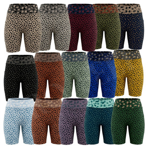 Shorts de yoga en feutre pour professionnels, vente en gros, prix abordable, couleur unie, imprimé personnalisé, extensibles, pour fitness et entraînement en salle de sport - Product Image 1