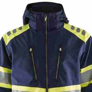 Chaquetas de Trabajo de Alta Visibilidad para Hombre, Chaquetas de Seguridad Personalizadas de Poliéster Reflectante de Alta Calidad para la Industria de la Construcción - Product Image 1