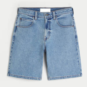 Pantalones Cortos de Mezclilla Holgados para Hombre de Alta Calidad, Estilo Casual, 100% Algodón, Ecológicos, Transpirables, Precio Bajo, Venta en Línea, Hechos en Pakistán - Product Image 1