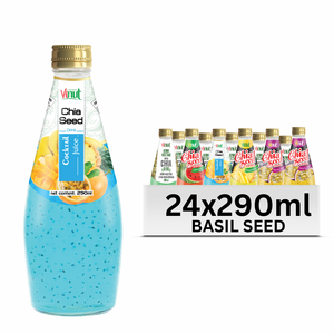 Boisson aux graines de chia mélangées 290 ml sans sucre, fabricant de boissons en marque blanche OEM ODM - Product Image 1