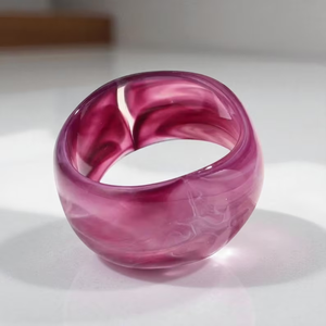 Juego de Brazaletes de Resina Hechos a Mano, Joyería Cristiana Moderna para Fiestas, para Chicas y Mujeres - Product Image 6