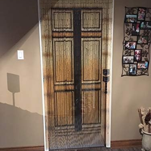 Sustainable Bamboo Beaded Curtain Handmade Vietnam <b>Decorative</b> Door Curtain Interior <b>Decor</b> Made in Vietnam - Product Image 1