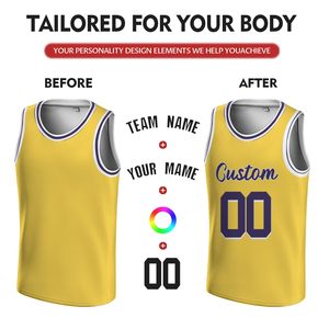 Lightweight Custom Sublimation Basketball Jerseys Durable Polyester Breathable Quick Dry Basketball Jerseys For Men Youth - Product Image 4