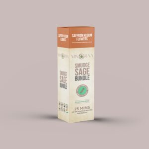 Varillas de incienso Kusum azafrán de 6 pulgadas al por mayor con hierbas aromáticas y soportes botánicos sin bambú para uso en aromaterapia - Product Image 3