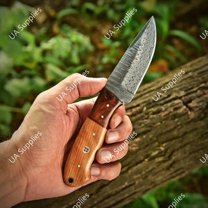 Couteau à lame fixe en acier Damas de qualité industrielle, nouveau design professionnel, pour la chasse et le camping, fabrication OEM, fournisseur UA - Product Image 3