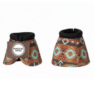 Protège-tibias de haute qualité pour chevaux, offrant une durabilité maximale, un confort et une adhérence optimales pour l'équitation, les courses et l'entraînement. - Product Image 3