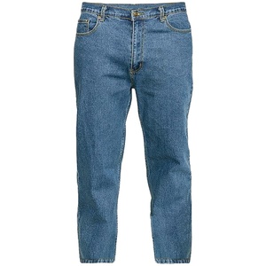 Cheap Streetwear Stack Denim Pants Cotton <b>Baggy</b> Stacked Jeans <b>Men</b> Long Straight Pants Washed Wide Leg <b>Trousers</b> For Man's - Product Image 6
