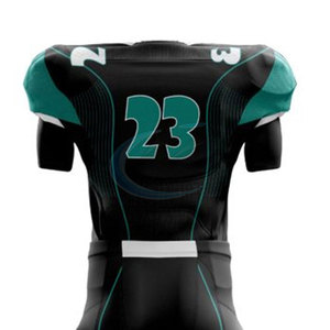 Uniforme de Fútbol Americano de Tela de Poliéster Flexible y Duradera, Transpirable, Personalizable, con un Estilo Moderno y Elegante - Product Image 5