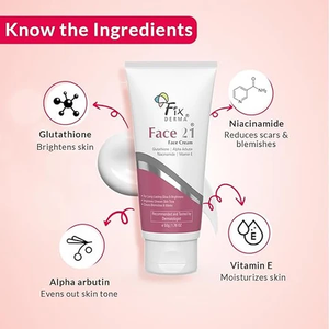 Face 21 <b>Cream</b> Hydrating Nourishing Moisturizer Lightweight Formula For Smooth Radiant <b>Skin</b> Gentle Daily Skincare <b>Glow</b> Pack 50 gm - Product Image 3