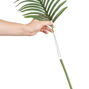 Palmera Artificial de Caña Dorada de 6.5 Pies de Altura, Material PE, Protección Antivuelco, Bajo Mantenimiento, Planta Artificial Realista - Product Image 2