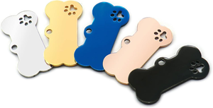 Étiquette d'identification pour chat et chien, étiquette d'identification pour animaux de compagnie avec un design classique pour chiens, étiquette personnalisée avec nom et coordonnées pour colliers d'animaux de compagnie, pour l'extérieur - Product Image 4