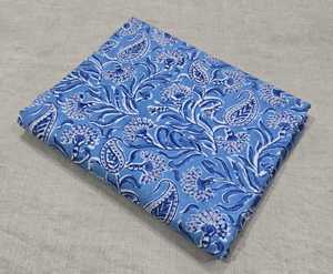 Wholesale Indian Handmade Eco-Friendly Cotton Fabric Jaipur Sanganeri Hand <b>Block</b> <b>Printed</b> For Dresses Curtains Covers Home Decor - Product Image 2