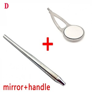 BAFA SURGICAL INSTRUMENTS BSI-MM-204 Espejo Bucal Dental Reutilizable Antivaho de Rodio, Reflectores Orales con Agarre Ergonómico Negro - Product Image 2