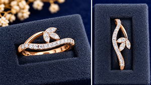 14k Solid Rose Gold IGI Certified Classic Diamond Engagement <b>Ring</b> Women's Romantic <b>Split</b> Shank Round Brilliant Cut Band Jewelry - Product Image 6