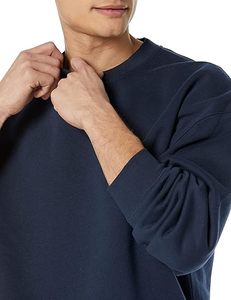 Sweat-shirts à capuche unisexes en coton/polyester tricotés pour l'hiver, blancs pour sublimation, col rond, impression de logo personnalisé, broderie - Product Image 4