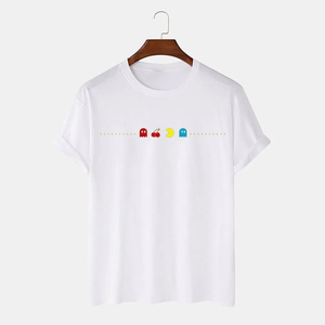 เสื้อยืดผู้ชายคุณภาพแบรนด์ดัง ผ้าฝ้าย 100% คอกลม ดีไซน์แฟชั่น ทรงเข้ารูป สีพื้น เสื้อยืดแขนสั้นสำหรับผู้ชาย - Product Image 3