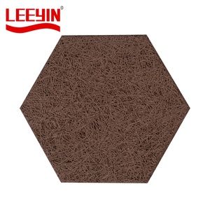 Paneles acústicos hexagonales de lana Mineral, tablero de aislamiento de lana, cemento, bricolaje - Product Image 3