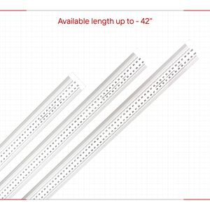 Precision Industrial Acrylic <b>Scale</b> for Accurate Measurement Clear Plastic Measuring Ruler Available in Lengths Up To 42 Inch - Product Image 1