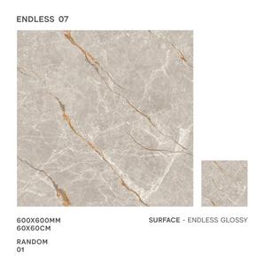 Kiara Brown 600x600mm Luxe Villas Restaurants Carreaux de sol décoratifs numériques en porcelaine 24x24 de haute qualité pour l'aménagement intérieur - Product Image 5