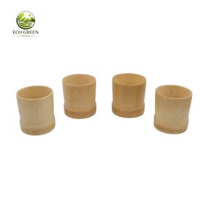 Tasse à boire en bambou naturel, écologique, fabriquée à la main, prix bas, logo personnalisé imprimé, pour le thé et le café, directement de l'usine - Product Image 4